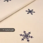 پارچه لینن طرحدار لمه