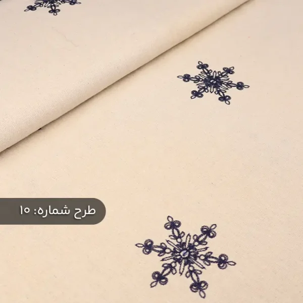 پارچه لینن طرحدار لمه