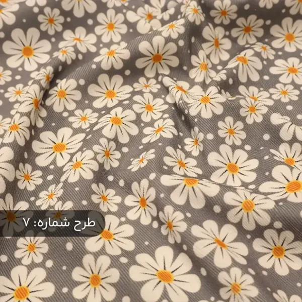 پارچه مخمل کبریتی کبریتی طرحدار