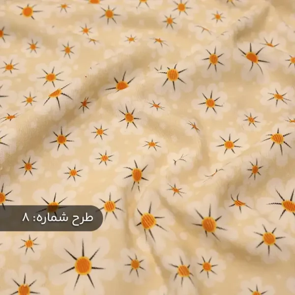 پارچه مخمل کبریتی کبریتی طرحدار