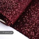 پارچه مخمل پولکی