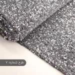 پارچه مخمل پولکی