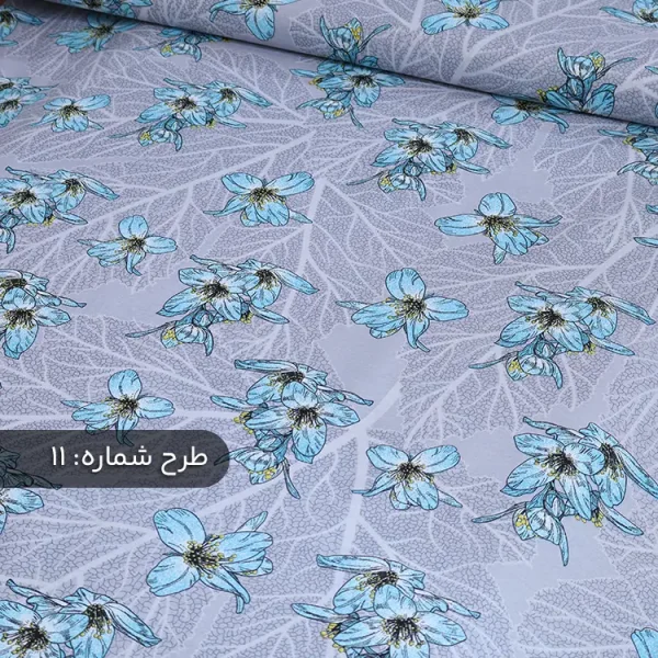 پارچه ملافه‌ای نخی طرح‌دار
