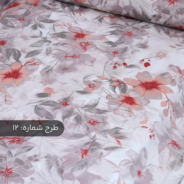 پارچه ملافه‌ای نخی طرح‌دار