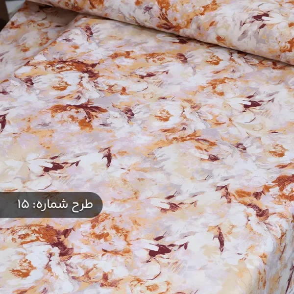 پارچه ملافه‌ای نخی طرح‌دار