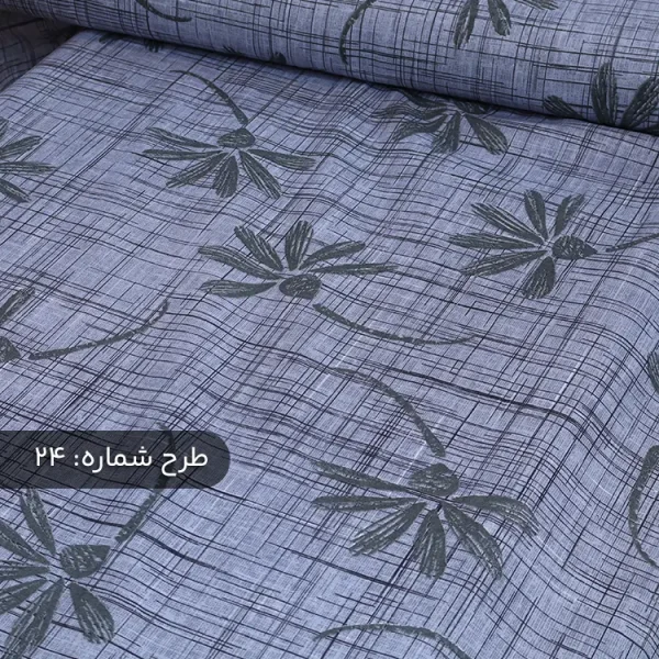 پارچه ملافه‌ای نخی طرح‌دار