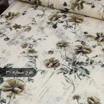 پارچه ملافه‌ای نخی طرح‌دار
