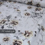 پارچه ملافه‌ای نخی طرح‌دار