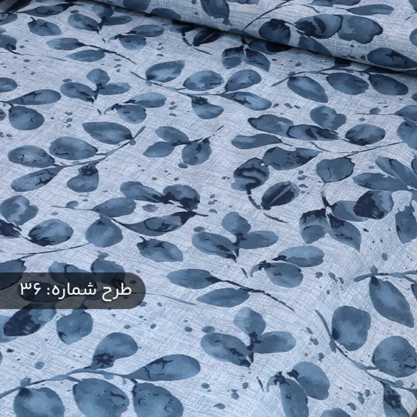 پارچه ملافه‌ای نخی طرح‌دار