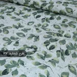 پارچه ملافه‌ای نخی طرح‌دار