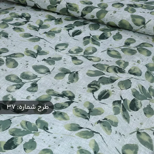 پارچه ملافه‌ای نخی طرح‌دار