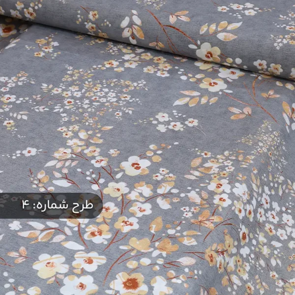 پارچه ملافه‌ای نخی طرح‌دار