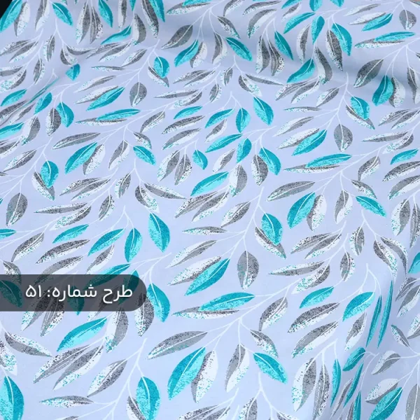 پارچه ملافه‌ای نخی طرح‌دار