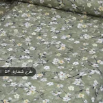 پارچه ملافه‌ای نخی طرح‌دار