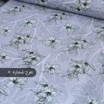 پارچه ملافه‌ای نخی طرح‌دار