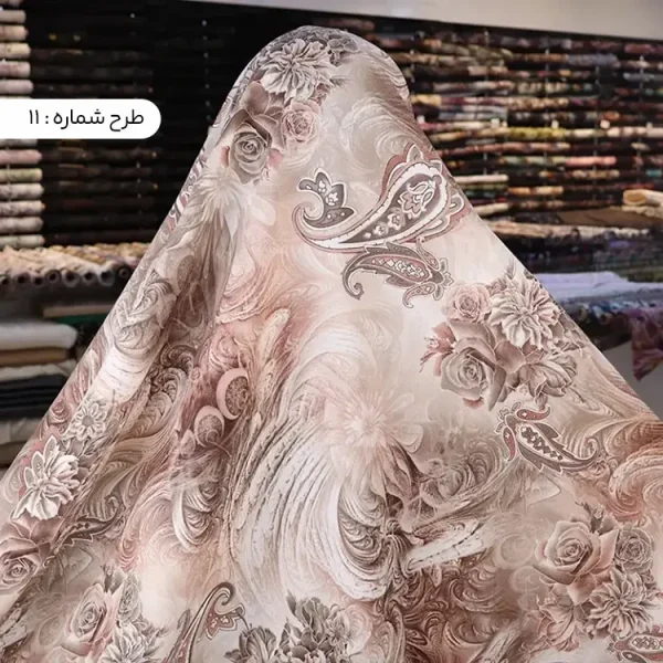 پارچه چادر اندونزی روشن شاین دار