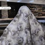 پارچه چادر اندونزی روشن شاین دار