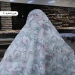 پارچه چادر اندونزی روشن شاین دار