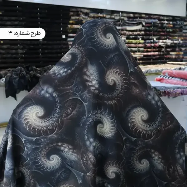 پارچه چادر اندونزی تیره
