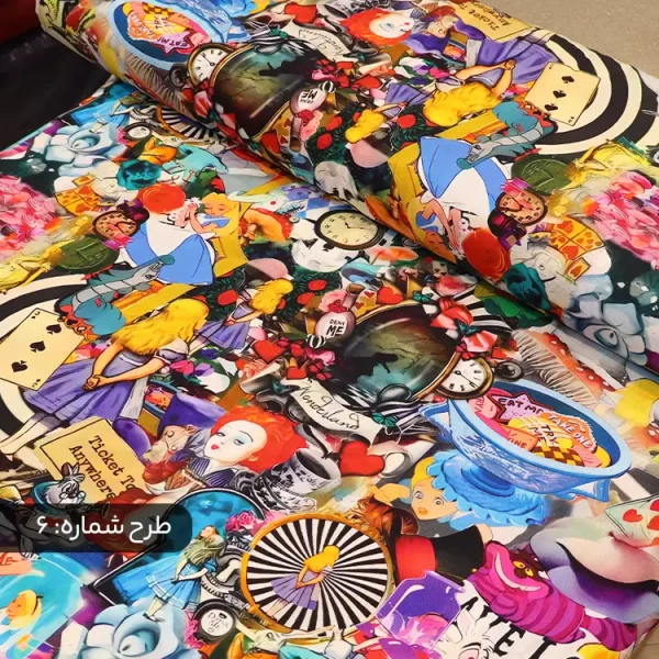 پارچه نخی کودری فانتزی
