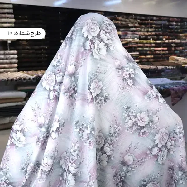 پارچه چادر اندونزی روشن شاین‌دار جدید