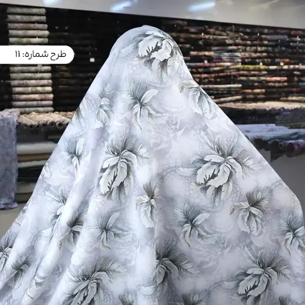 پارچه چادر اندونزی روشن شاین‌دار جدید