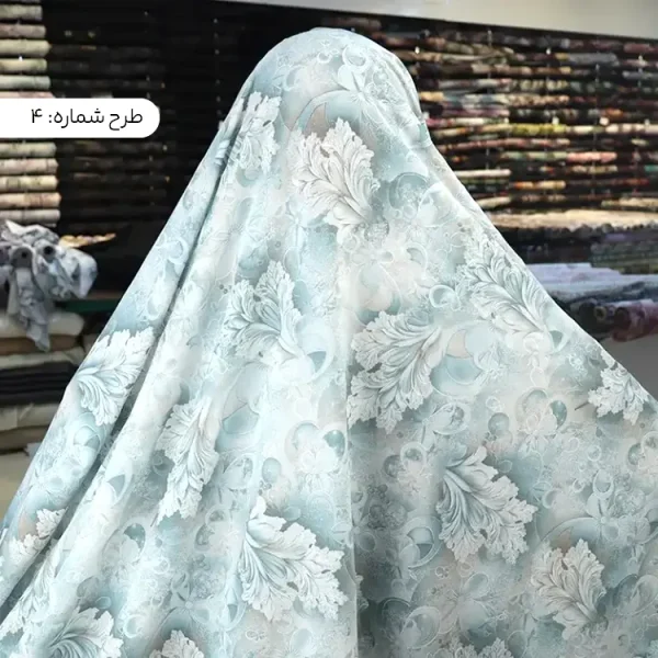 پارچه چادر اندونزی روشن شاین‌دار جدید