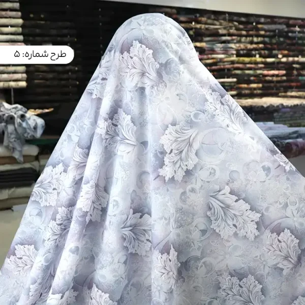 پارچه چادر اندونزی روشن شاین‌دار جدید