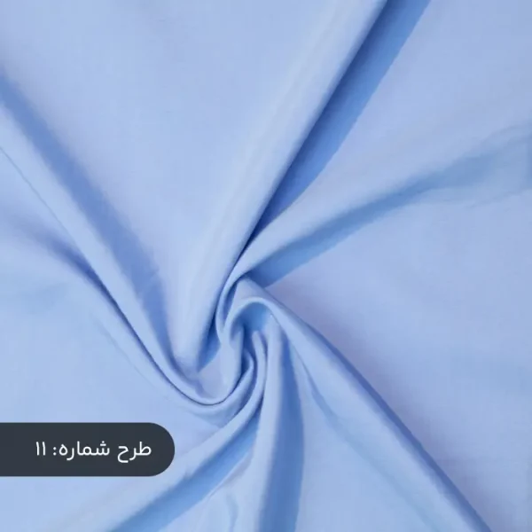پارچه تترون شاتوت آبی آسمانی