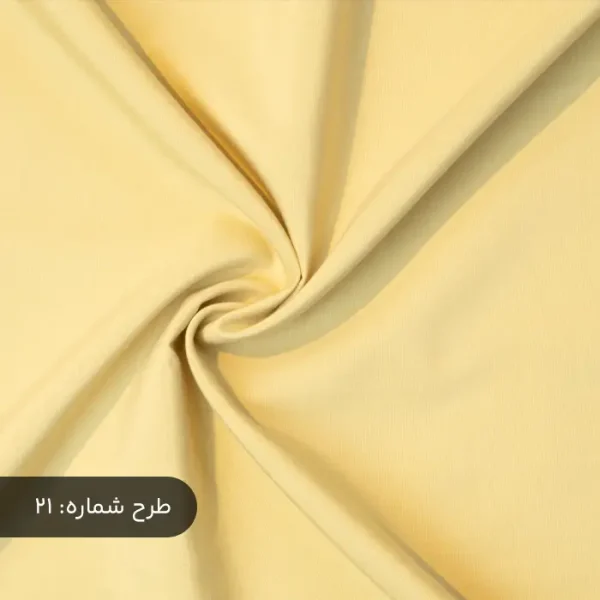 پارچه تترون شاتوت زرد روشن