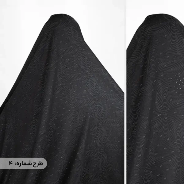 پارچه چادر مشکی اشکی