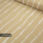 پارچه پری راه راه کرم