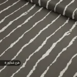 پارچه پری راه راه خاکستری
