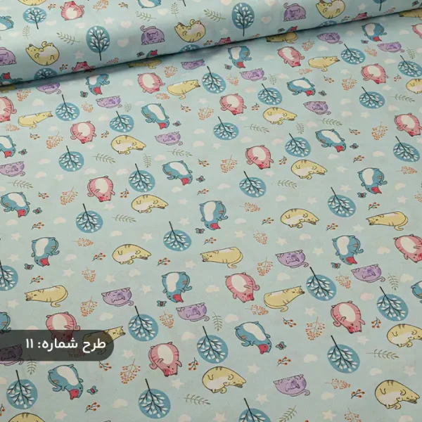 پارچه ملافه ای عروسکی