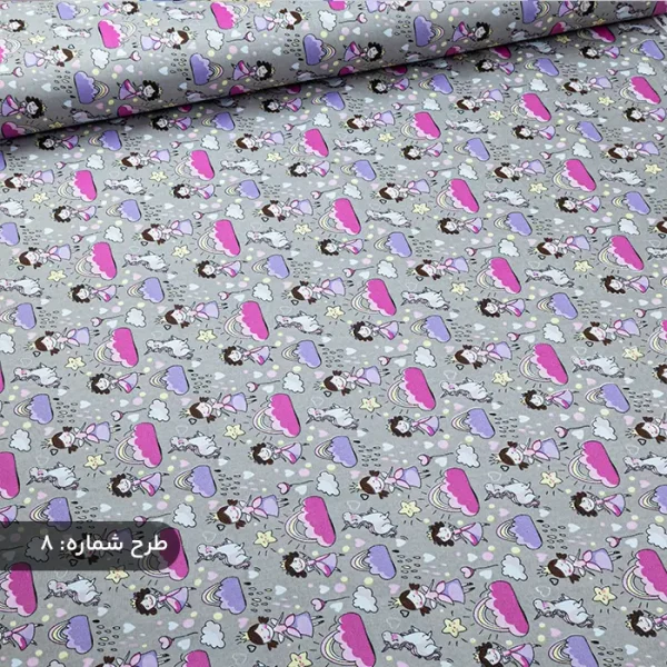 پارچه ملافه ای عروسکی