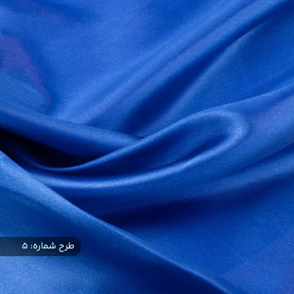 ساتن ساده آبی تیره