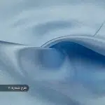 ساتن ساده آبی روشن