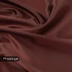پارچه ساتن فرانسوی ساده جگری