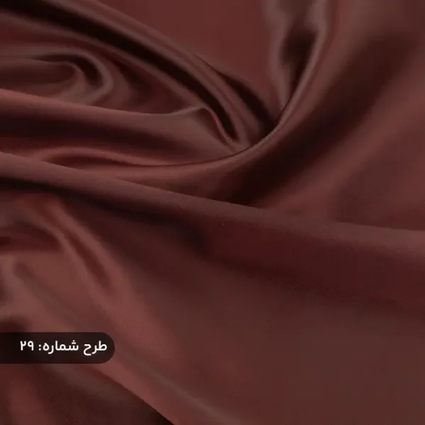پارچه ساتن فرانسوی ساده جگری